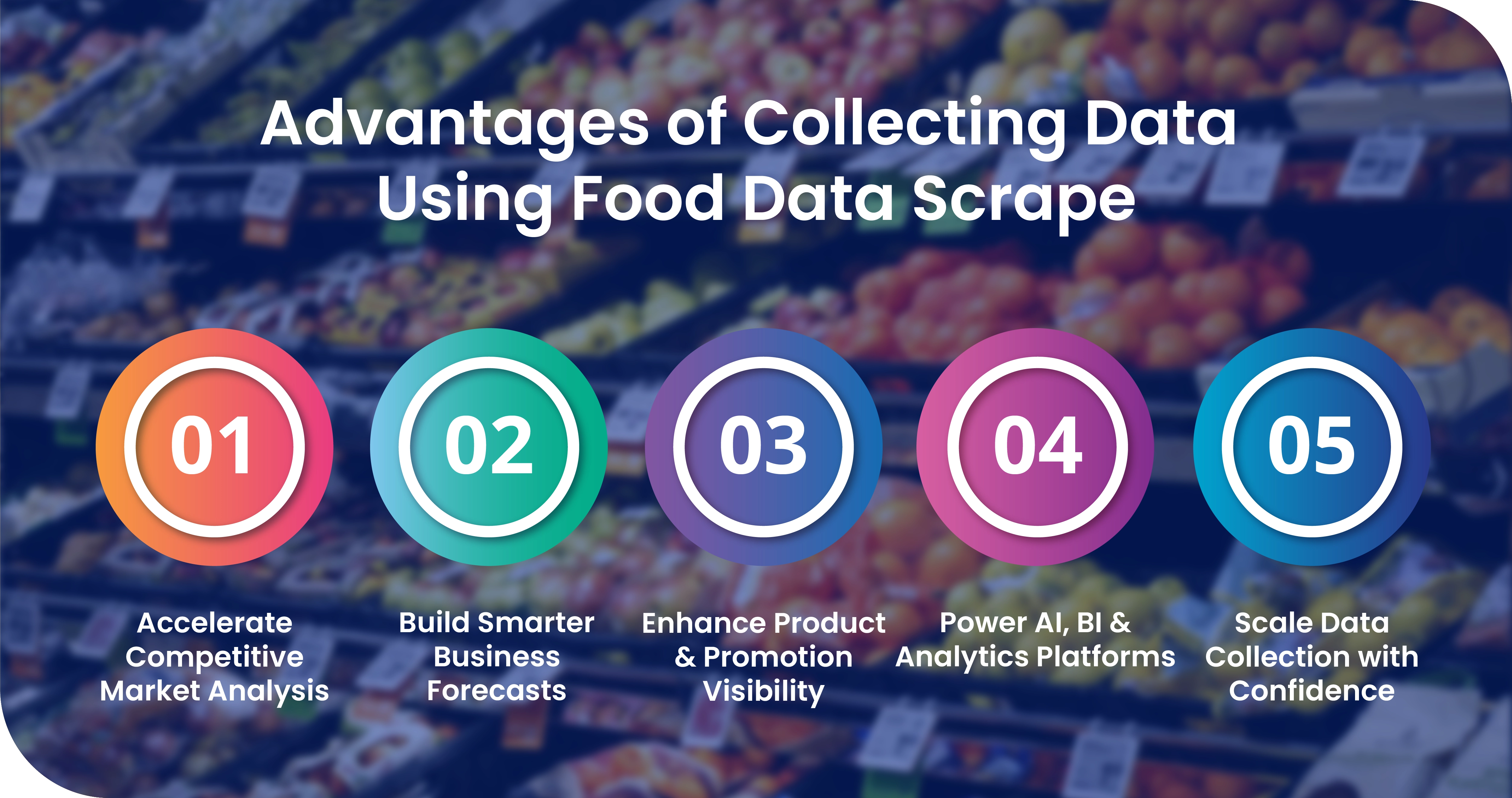 Advantages of Collecting Data Using Food Data Scrape